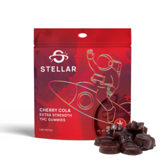 500mg Cherry Cola Comet Gummies by Stellar Treats