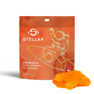 500mg Creamsicle Cruiser Gummies by Stellar Treats