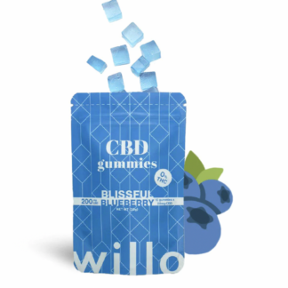 Willo 200mg CBD Gummies: Blissful Blueberry