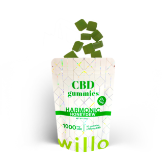Willo 1000mg CBD Gummies: Harmonic Honeydew