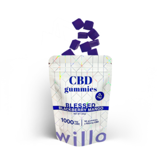 Willo 1000mg CBD Gummies: Blessed Blackberry Mango