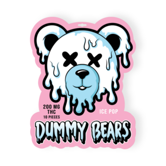 200mg Ice Pop THC Dummy Bears 20mg THC X 10