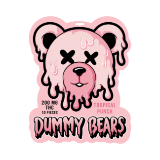 200mg Tropical Punch THC Dummy Bears 20mg THC X 10