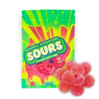 150mg Sativa Cherry Sours by Euphoria Extractions (5mgx30)