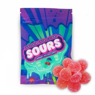 150mg Indica Cherry Sours by Euphoria Extractions (5mgx30)